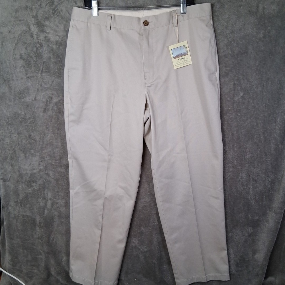 L.L. Bean Men's Chinos in Light Tan